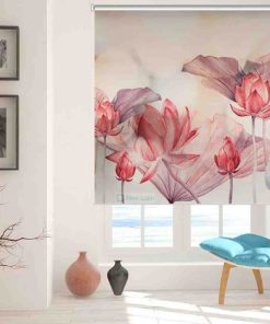 Rèm cuốn cửa sổ in tranh theo yêu cầu