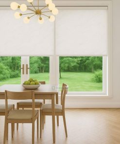 Rèm cuốn cửa sổ phòng ăn hiện đại