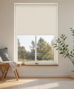 Rèm cuốn trơn chống nắng cửa sổ