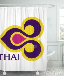 Rèm phòng tắm vải chống nước Thái Lan