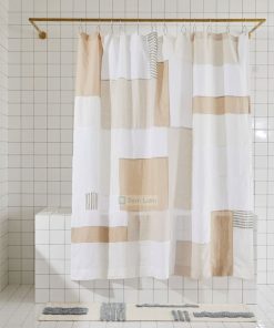 Rèm phòng tắm giá rẻ làm từ vải polyester