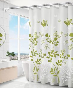 Rèm chống nước trong phòng tắm hoa văn đẹp