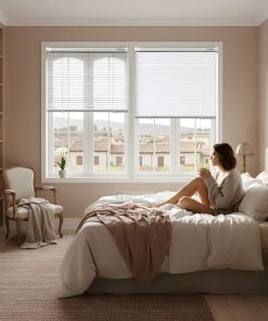 Lắp đặt rèm sáo nhôm cửa sổ phòng ngủ