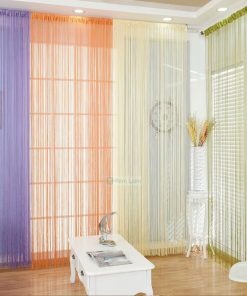 Rèm sợi chỉ nhiều màu giá rẻ tại Hà Nội