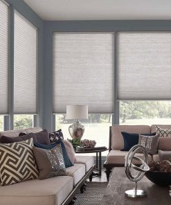 Rèm tổ ong cho phòng khách hiện đại