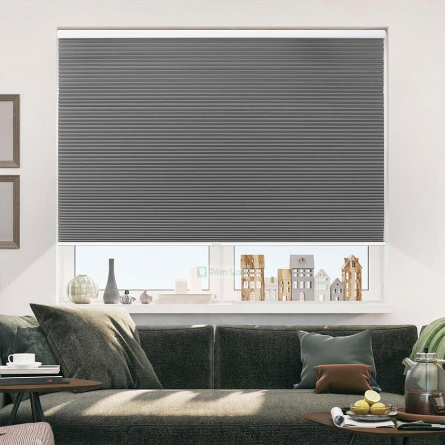 Mẫu rèm tổ ong đẹp, chống nắng cản sáng 100%