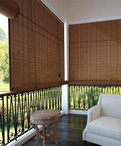 Mành rèm tre trúc che nắng ngoài trời