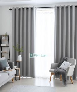 Rèm vải phòng khách giá rẻ Hà Nội