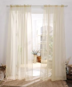 Rèm voan trang trí nội thất phòng ngủ