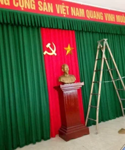 Phông màn vải nhung sang trọng cho hội trường sân khấu